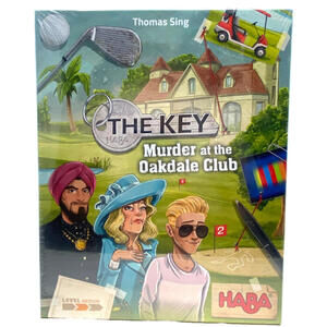 HABA Board Game Key - Murder at the Oakdale Club Box Level Medium Sealed